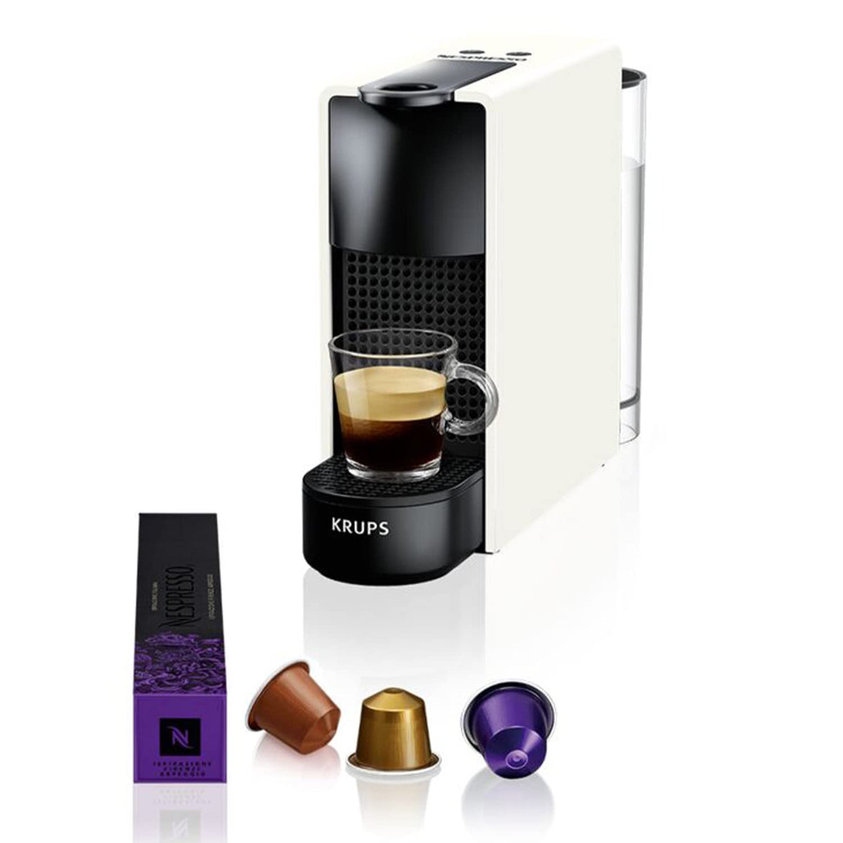 Nobexa Essenza Mini Blanche – Machine à Capsules Ultra-Compacte