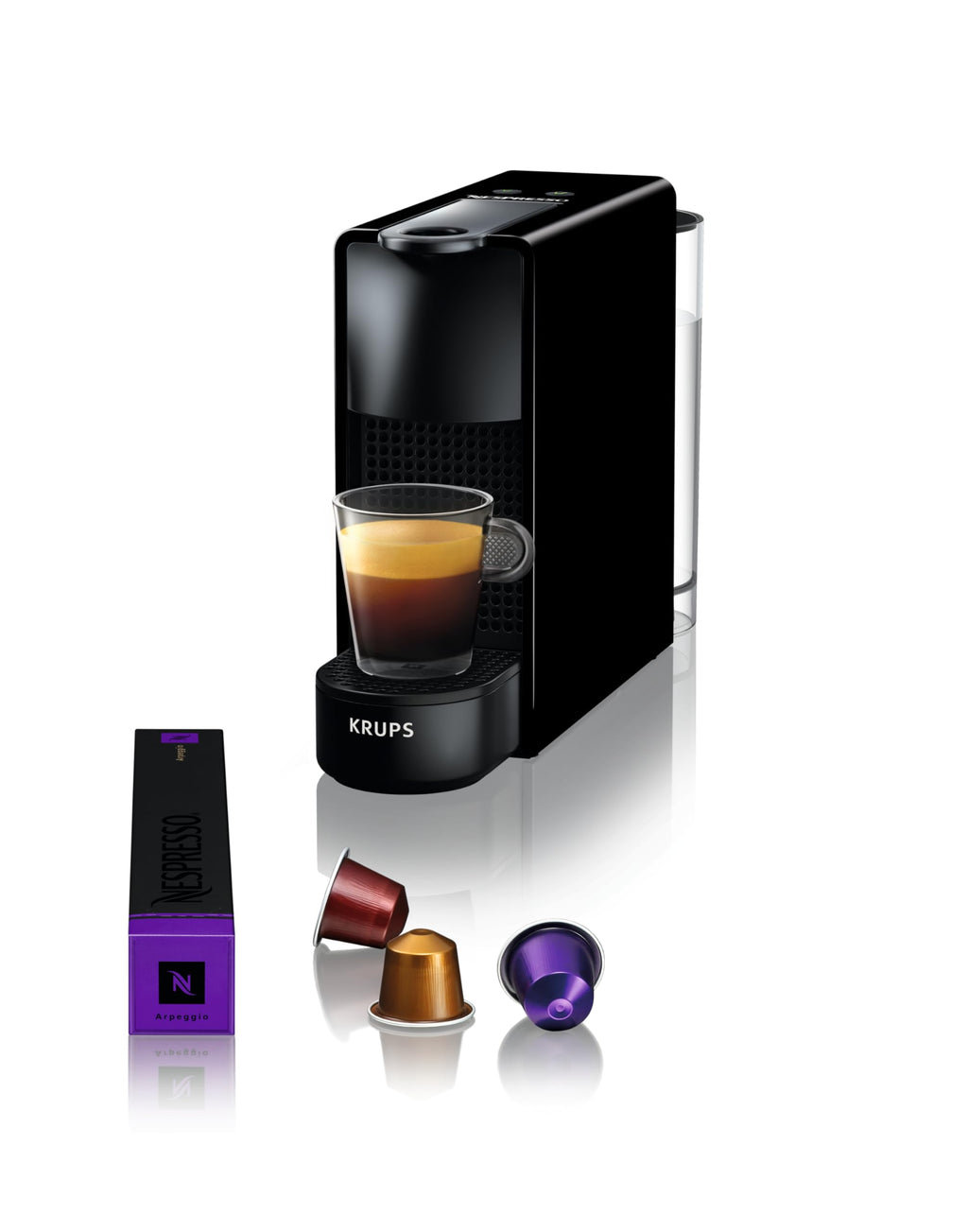 Nobexa Essenza Mini Noire – Cafetière à Capsules Élégante