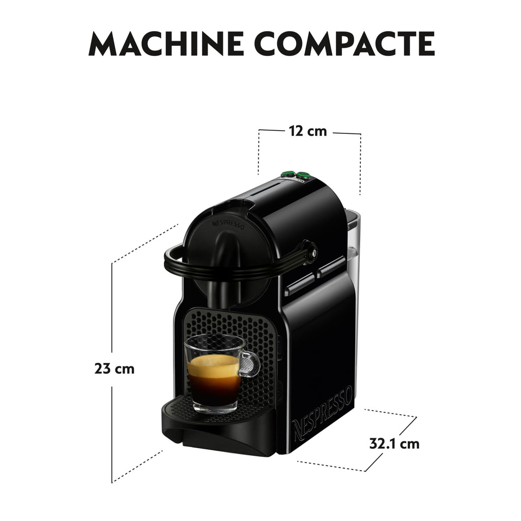 Nobexa Inissia Noire – Machine à Café Automatique à Capsules