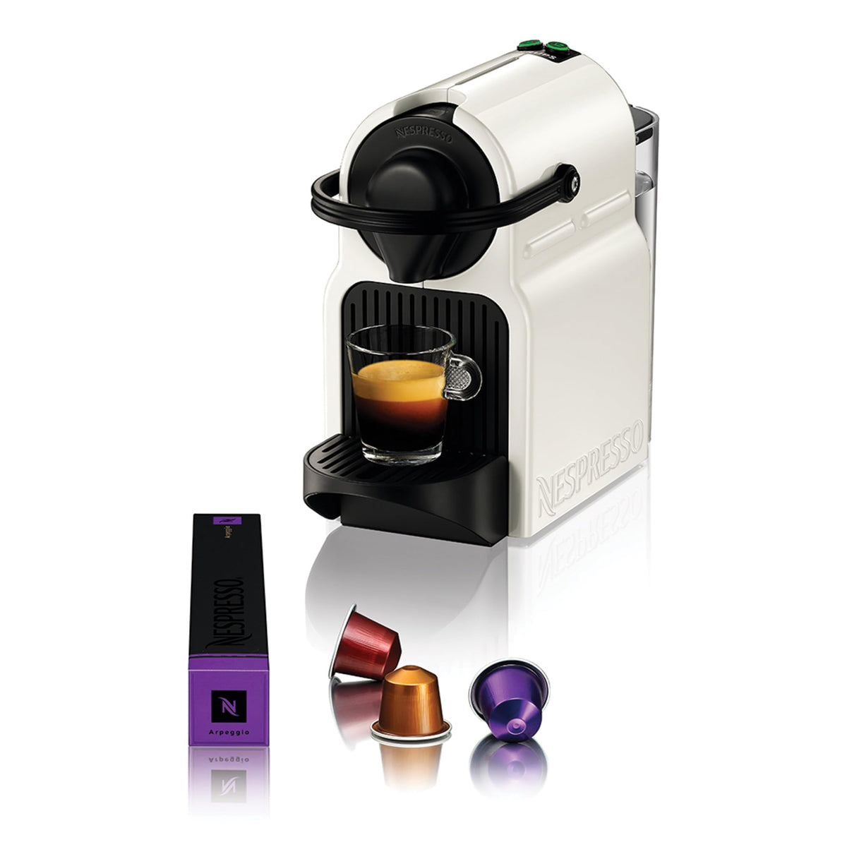 Nobexa Inissia Blanc Mat – Machine à Capsules Garantie 2 Ans