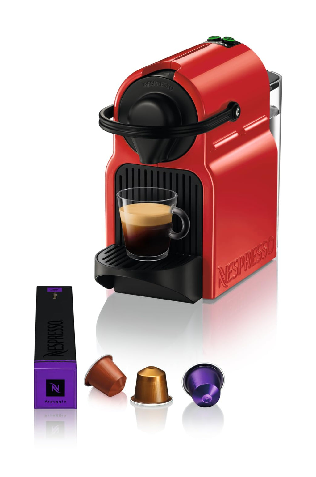 Nobexa Inissia Rouge – Cafetière Espresso Compacte