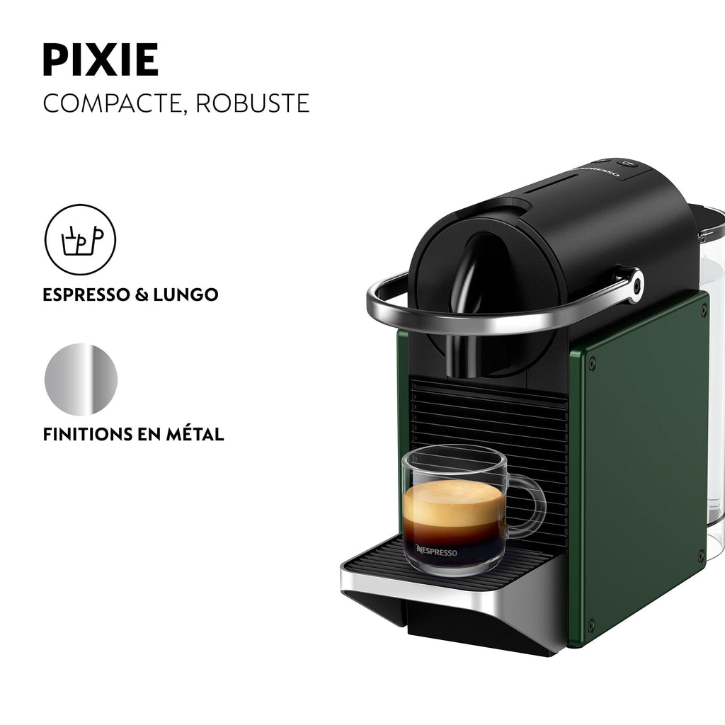 Nobexa Pixie Vert Foncé – Machine à Capsules Design