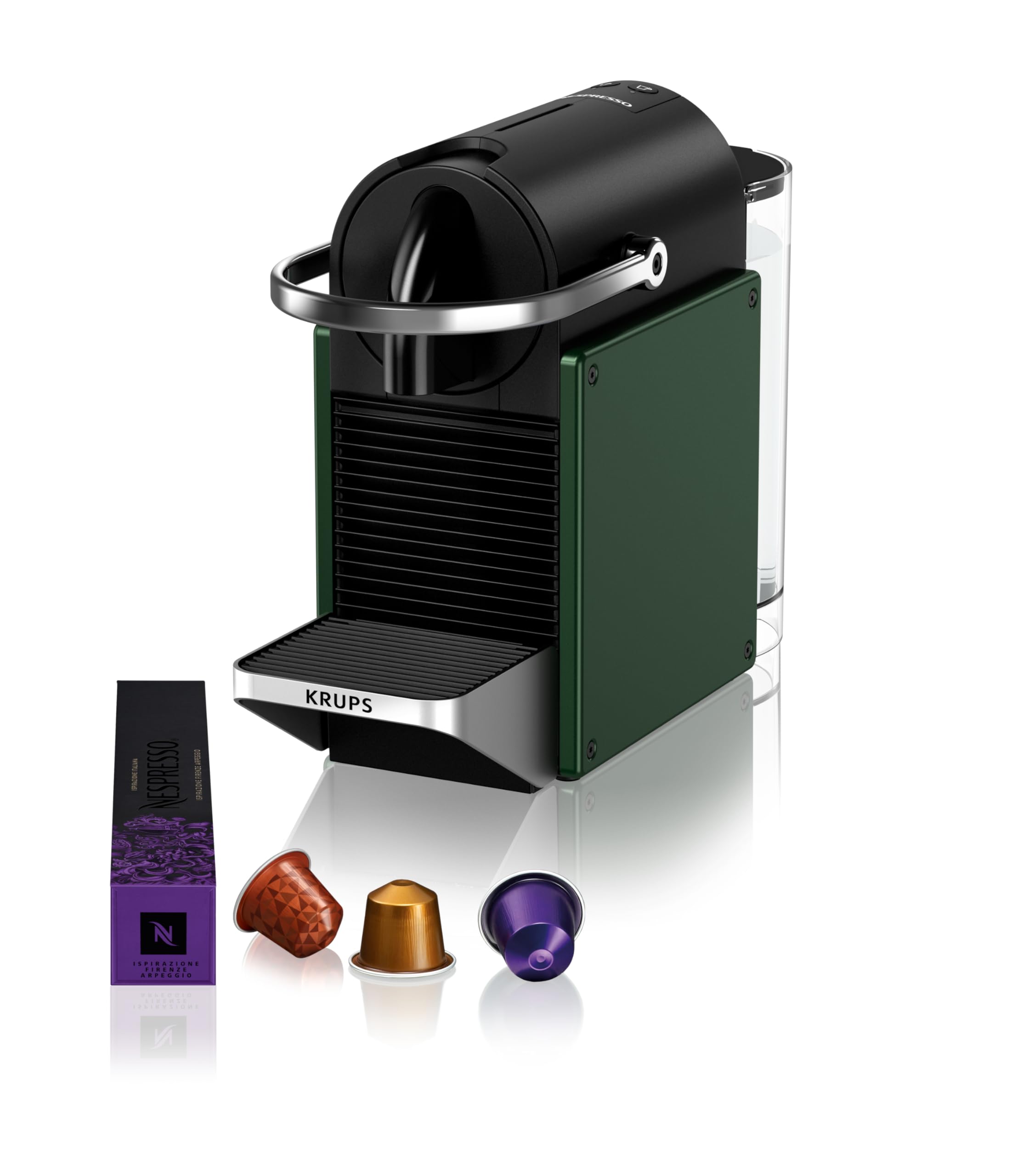 Nobexa Pixie Vert Foncé – Machine à Capsules Design
